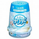 Освежитель воздуха для туалета Sawaday «Aromatic soap» (сменный гелевый блок) 140 г / 28