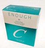 Пудра для лица +запасной блок, ENOUGH Collagen 3x moisture Collagen 3X Moisture Two-way Cake SPF28 PA++ #21N, 13гр+13гр