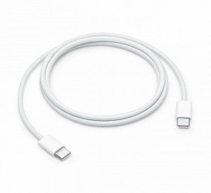 Комплект Кабель зарядный плетеный с Type-C (USB-C) на Type-C (USB-C) быстрая зарядка 60W 1м + iСкрепка