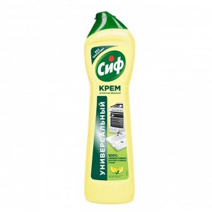 CIF CREAM Чистящий крем 500 мл Актив Лимон /16