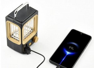 Светильник, кемпинговый фонарь на солнечной батарее с функцией Power Bank