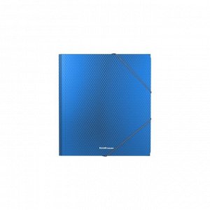Папка на резинке А5+, 550 мкм, ErichKrause Diagonal Vivid, корешок 5 мм, до 300 листов, микс