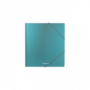 Папка на резинке А5+, 550 мкм, ErichKrause Diagonal Vivid, корешок 5 мм, до 300 листов, микс