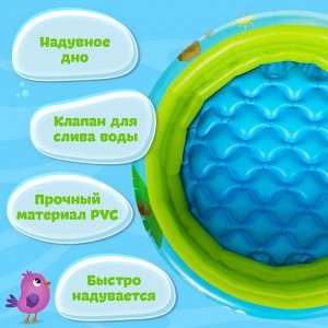 Бассейн надувной «На волне: Африка», 64x21 см, с надувным дном
