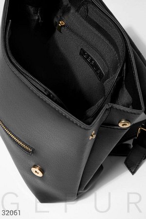 Городской рюкзак черного цвета