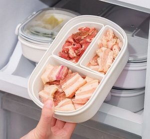 Ланч бокс обеденный 1400 мл. SP SAUCE с 3 отделениями (Япония)