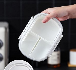 Ланч бокс обеденный 1400 мл. SP SAUCE с 3 отделениями (Япония)