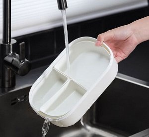 Ланч бокс обеденный 1400 мл. SP SAUCE с 3 отделениями (Япония)
