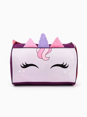 NAZAMOK KIDS Сумка детская спортивная для девочки «Единорог», 40x21x24 см, сиреневая