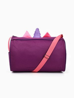 NAZAMOK KIDS Сумка детская спортивная для девочки «Единорог», 40x21x24 см, сиреневая