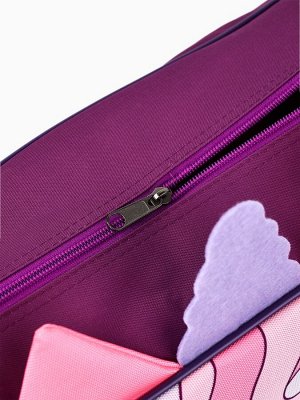 NAZAMOK KIDS Сумка детская спортивная для девочки «Единорог», 40x21x24 см, сиреневая