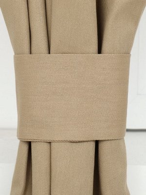Комплект штор для кухни с подхватами Этель Kitchen, бежевый, 150x180 см - 2 шт.