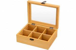 Подставка для чайных пакетиков с крышкой 21x16x7.4 см