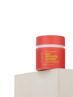 Крем для лица ночной А+E vitamix cream, увлажнение и питание, 45 мл, Miss Organic