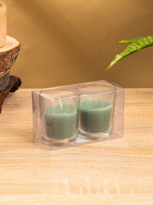 Свечи в стакане DAZZLE CANDLE, набор 2 шт., 70 г