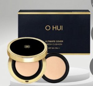 O Hui Ultimate Cover Mesh Cushion SPF50+/PA*** 02 Honey Beige Тональная основа кушон13гр.*2