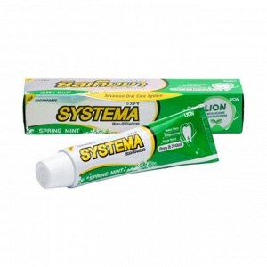 "Система" Зубная паста  - 80/90гр "Весенние цветы" (Spring Mint) Таиланд