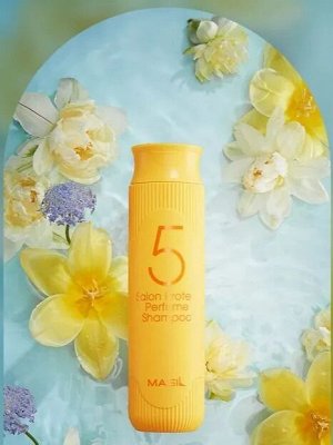 Masil 5 Salon Protein Perfume Shampoo Парфюмированный шампунь с протеинами 300мл
