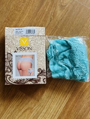 Белье Visson трусики бирюзовые