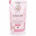 Жидкий дезодорант &quot;Shoshugen Savon&quot; с ароматом свежести (цветочное мыло / сменная упаковка) 400 мл / 12