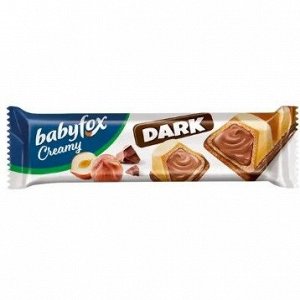 «BabyFox», вафельный батончик Creamy Dark, 18,2 г