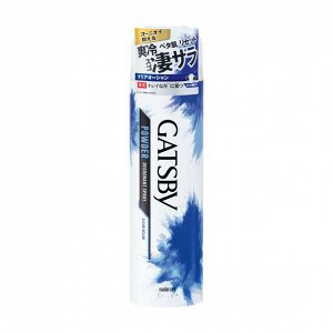 Мужской дезодорант-антиперспирант Gatsby Deodorant Powder с ментолом и пудрой для гладкости кожи «Чистый океан» 130г