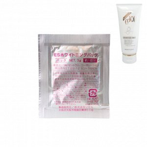 RAISE ES301 Whitening Pack - пробник выравнивающей тон кожи маски