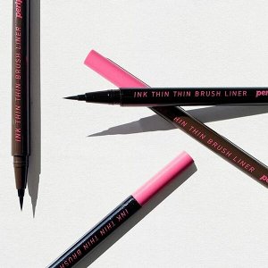 Подводка для глаз Peripera Ink Thin Thin Brush Liner #01 Black Noir, 0.5г