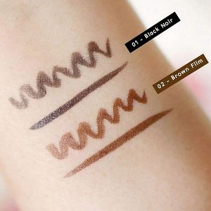 Подводка для глаз Peripera Ink Thin Thin Brush Liner #01 Black Noir, 0.5г