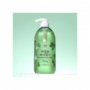 Успокаивающий гель для душа с экстрактом хауттюйнии - TENZERO CALMING HEARTLEAF BODY WASH