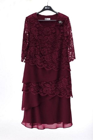 Платье Lenata Артикул: 11051 бордо