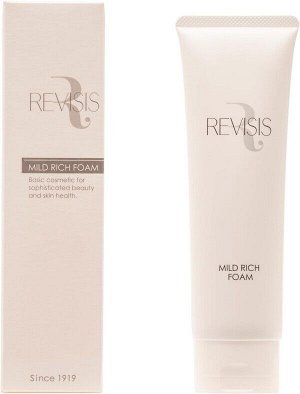 Мягкая пенка для умывания с шелком, коллагеном и золотом REVISIS Mild Rich Foam