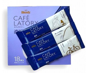 AGF Чай черный Blendy Stick Café Latory чайный Латте 11гр/18/6