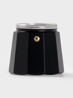 Кофеварка гейзерная Доляна Alum black, на 6 чашек, 300 мл, цвет чёрный
