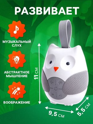 Музыкальная игрушка «Любимая совушка», звук