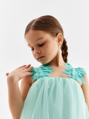 Платье для девочки MINAKU: PartyDress, мятное.