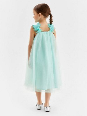 Платье для девочки MINAKU: PartyDress, мятное.