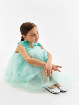 Платье для девочки MINAKU: PartyDress, мятное.