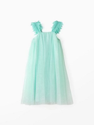 Платье для девочки MINAKU: PartyDress, мятное.
