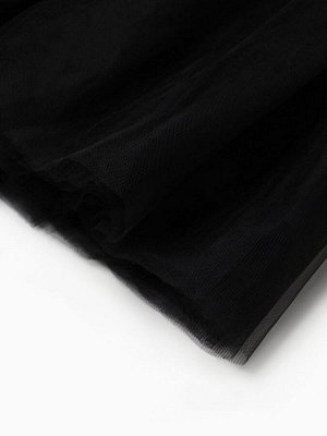 Платье нарядное детское MINAKU: PartyDress, чёрное.