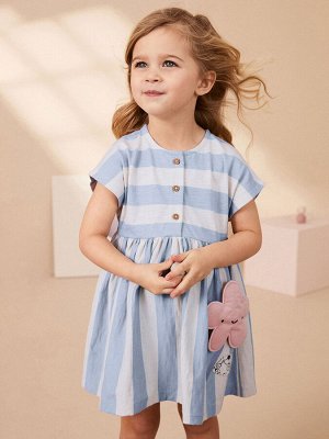 Платье для девочки с принтом LITTLE MAVEN
