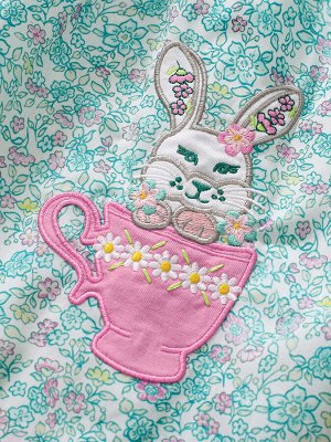 Платье для девочки с принтом LITTLE MAVEN