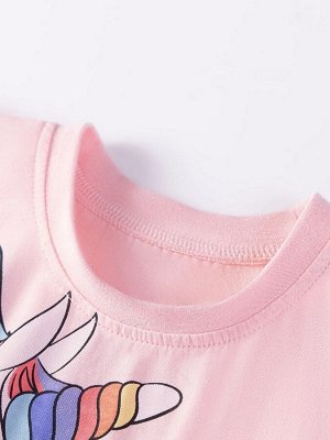 Платье для девочки с принтом LITTLE MAVEN