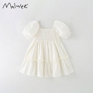 Платье с коротким рукавом MALWEEE