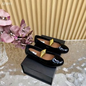 Балетки женские кожаные