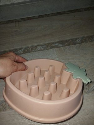 Миска для глотателей корма