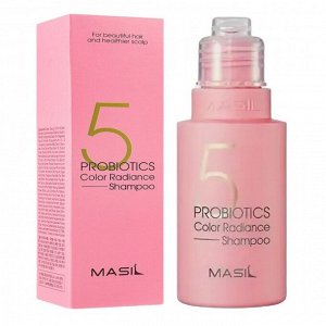 Masil 5 Probiotics Color Radiance Shampoo Шампунь с пробиотиками для защиты цвета 50мл