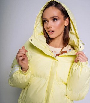 Куртка #КТ2299 (1), светло-жёлтый
