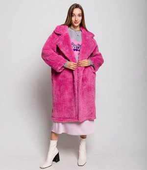 Шуба #КТ8816 (2), розовый