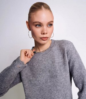 Джемпер #КТ538, серый
